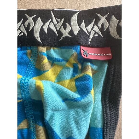 VTG RARE WAXX jockstrap men’s underwear blue camo XL - Picture 2 of 4